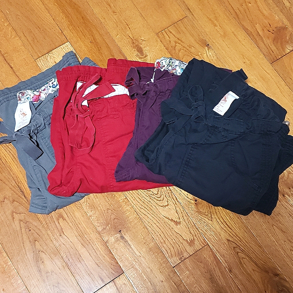 Koi Lindsey Cargo Scrub Bottom Bundle Lot XS
